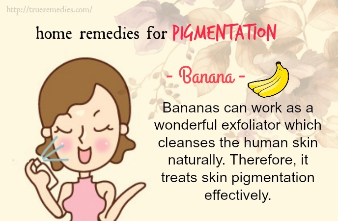 home remedies for pigmentation-banana