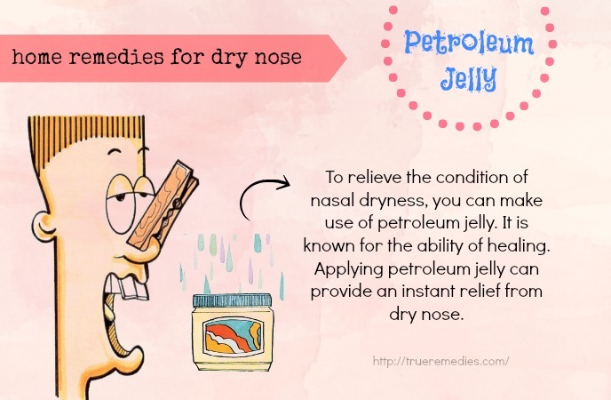 home remedies for dry nose