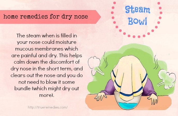 home remedies for dry nose