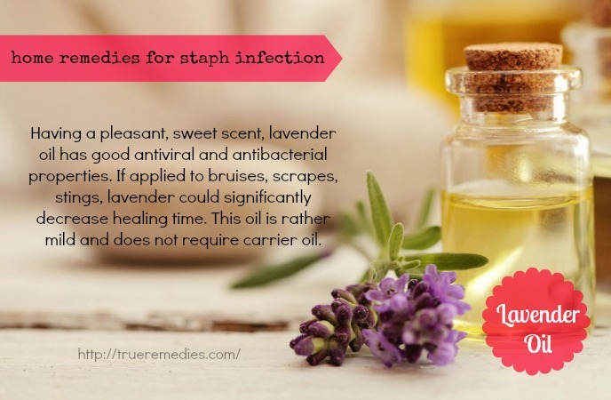 home remedies for staph infection-lavender oil