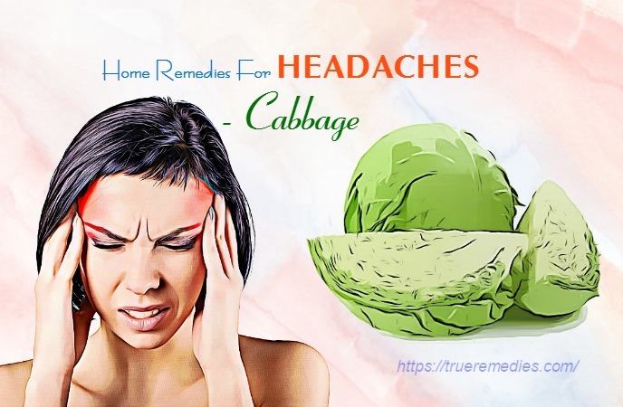 home remedies for headaches - cabbage