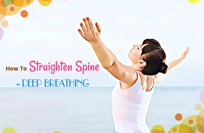 how to straighten spine