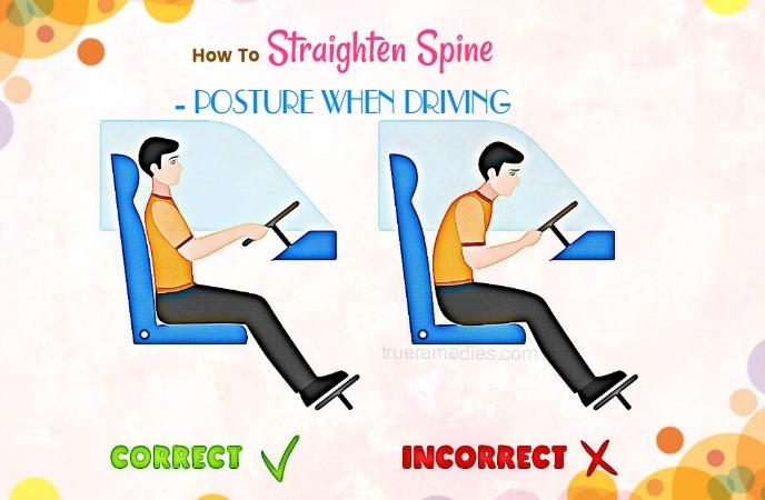 how to straighten spine