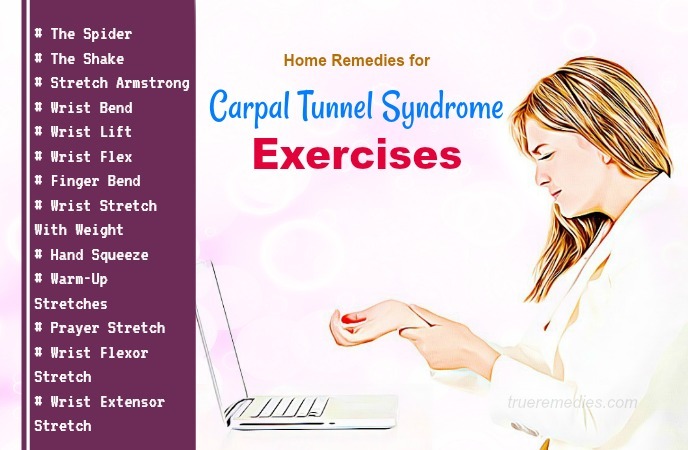 home remedies for carpal tunnel syndrome 