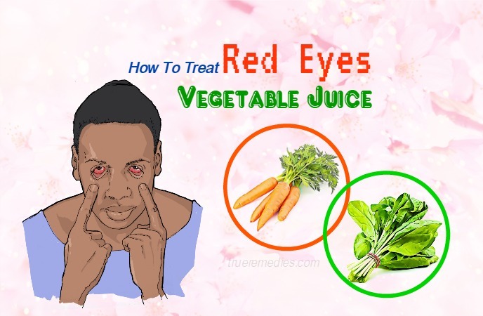 how to treat red eyes 