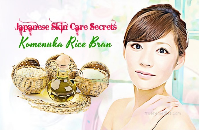 japanese skin care secrets - komenuka rice bran