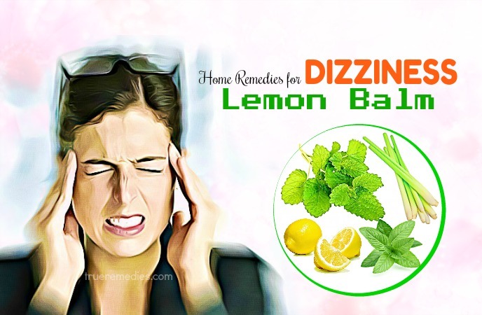 home remedies for dizziness 