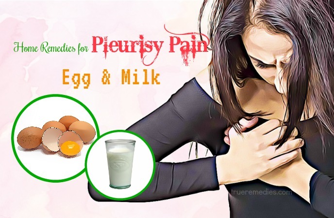 home remedies for pleurisy - egg and milk