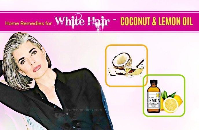 home remedies for white hair 