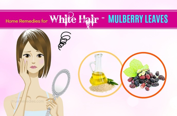home remedies for white hair 