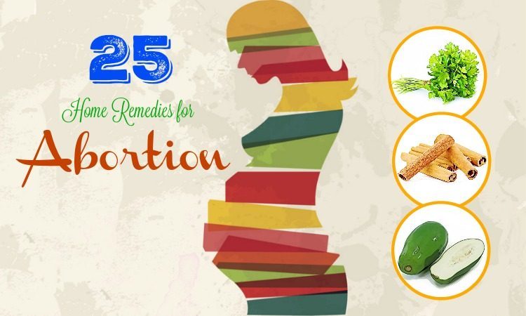 home remedies for abortion