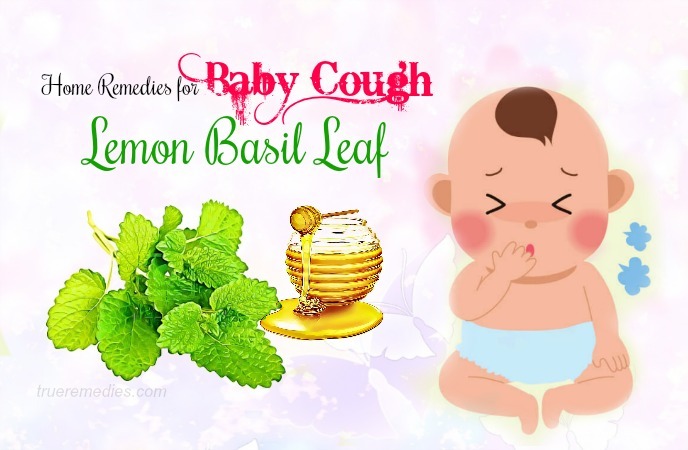 home remedies for baby cough 