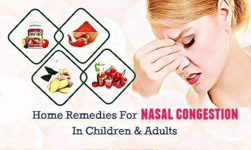 home remedies for nasal congestion