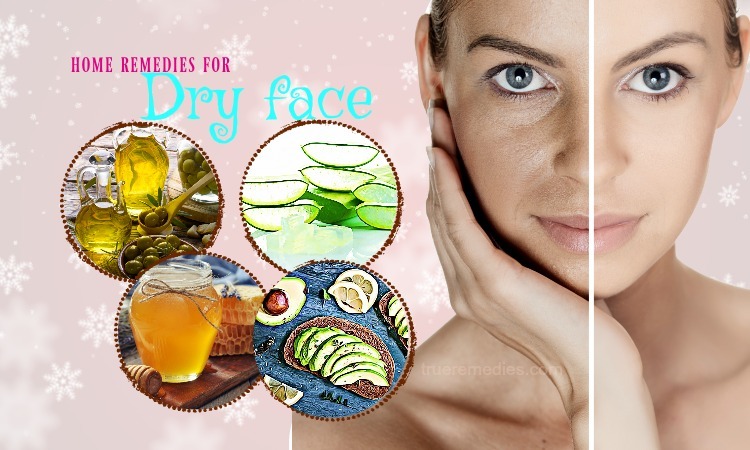 home remedies for dry face