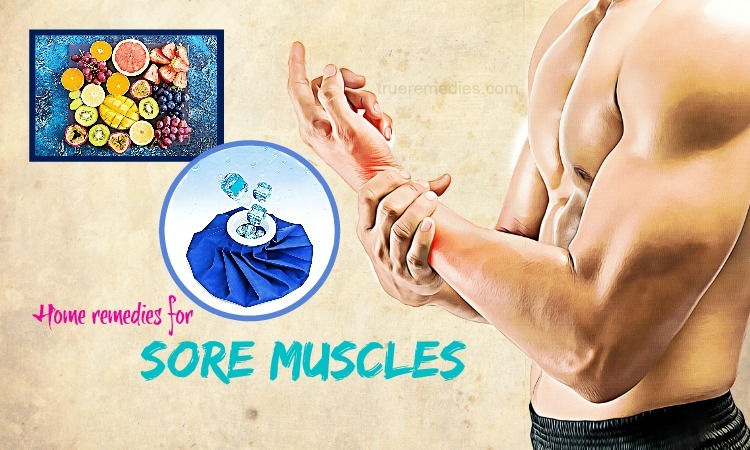 home remedies for sore muscles