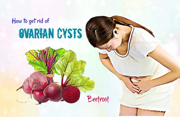 how to get rid of ovarian cysts
