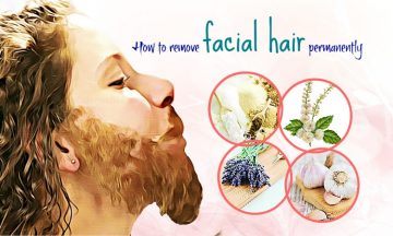 how to remove facial hair permanently