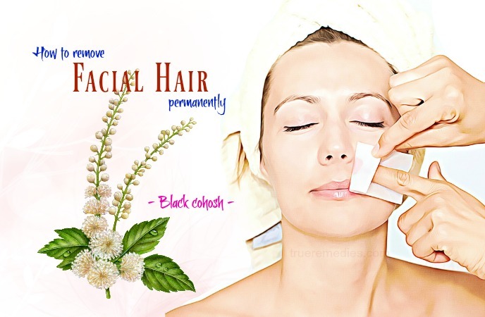 how to remove facial hair permanently 