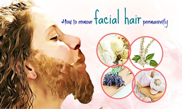 how to remove facial hair permanently
