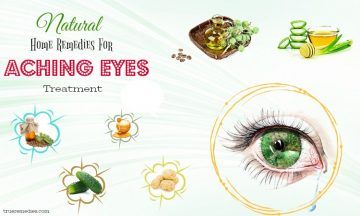 natural home remedies for aching eyes
