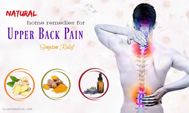 natural home remedies for upper back pain