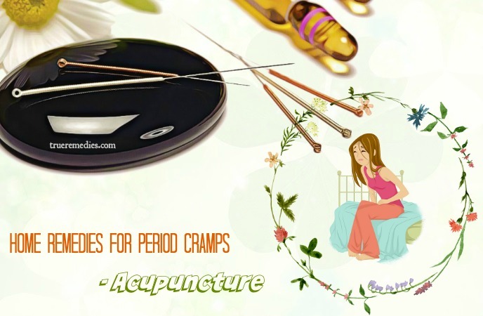 home remedies for period cramps - acupuncture