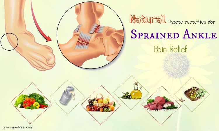 natural home remedies for sprained ankle