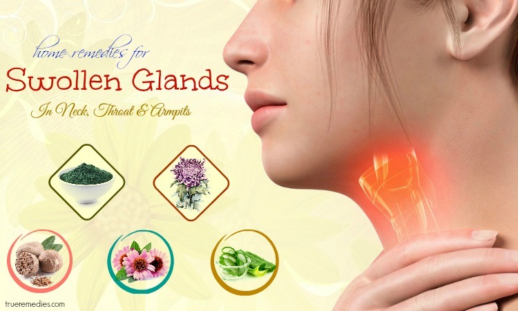 home remedies for swollen glands in throat