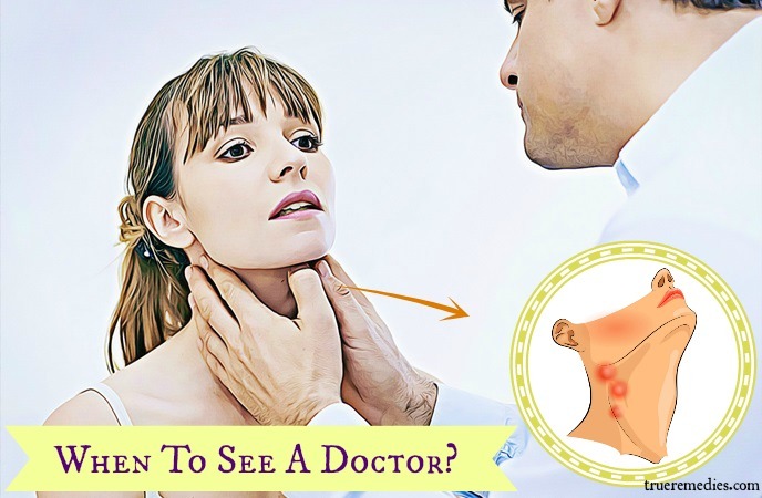 home remedies for swollen glands - when to see a doctor