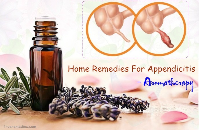 home remedies for appendicitis - aromatherapy