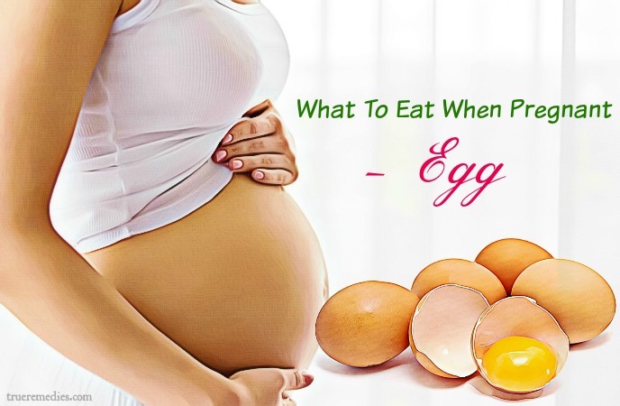 what to eat when pregnant - egg
