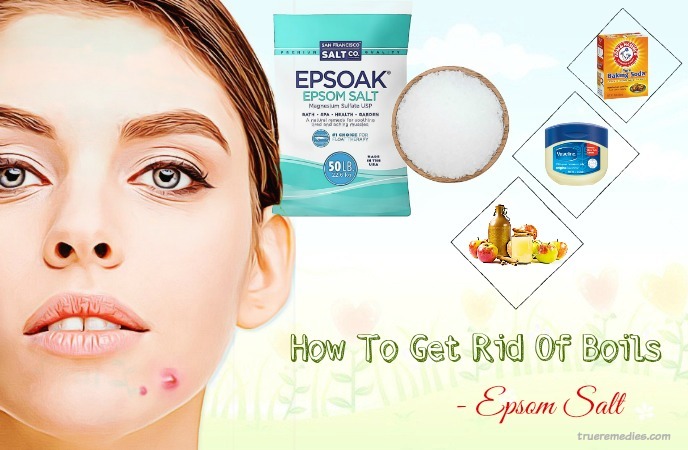 how to get rid of boils - epsom salt