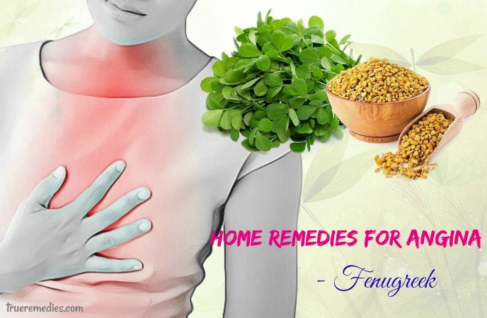 home remedies for angina - fenugreek