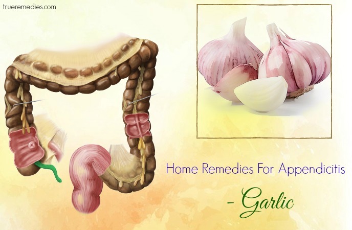 home remedies for appendicitis - garlic