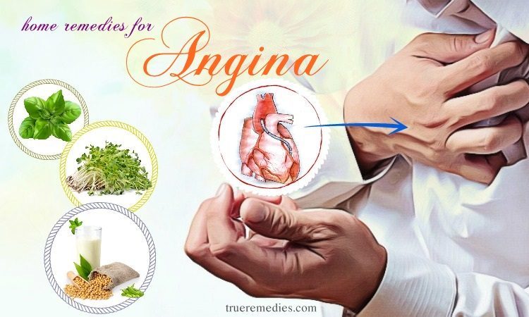 home remedies for angina pain