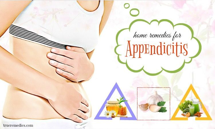 natural home remedies for appendicitis