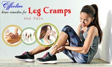 effective home remedies for leg cramps