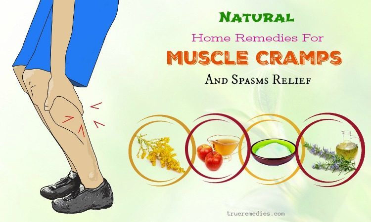 natural home remedies for muscle cramps