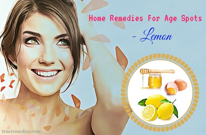 home remedies for age spots - lemon