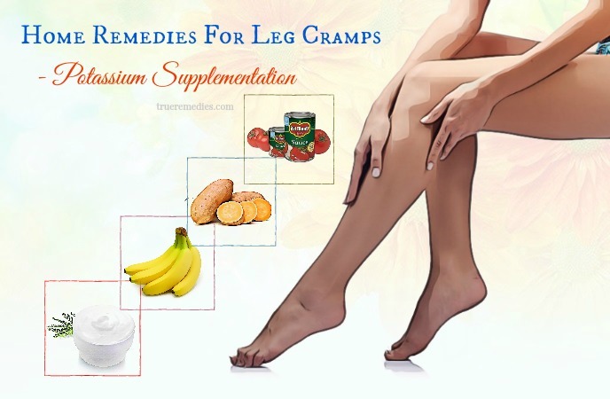 home remedies for leg cramps - potassium supplementation