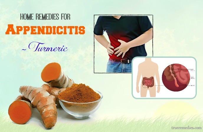 home remedies for appendicitis - turmeric