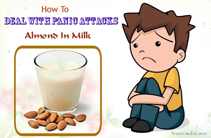 how to deal with panic attacks - almond in milk