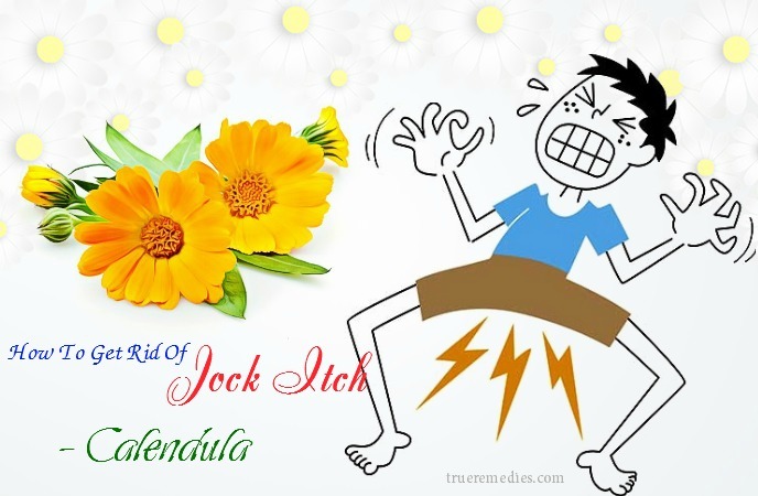 how to get rid of jock itch - calendula