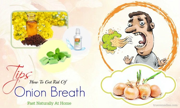 tips on how to get rid of onion breath