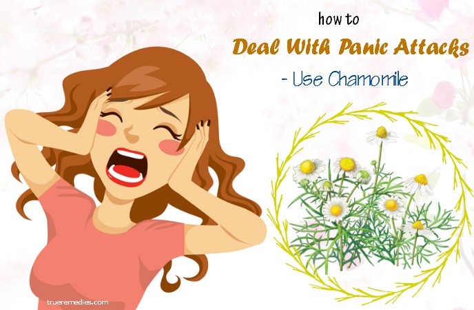 how to deal with panic attacks at shool - use chamomile