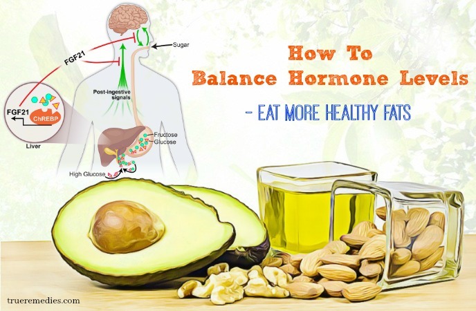 tips on how to balance hormone levels - eat more healthy fats