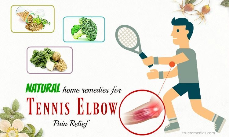 home remedies for tennis elbow pain