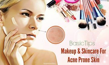 makeup and skincare acne prone skin