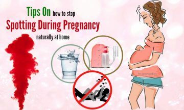 how to stop spotting during pregnancy naturally