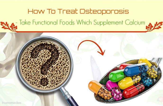 take functional foods which supplement calcium